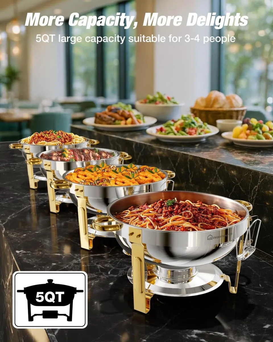 10X Warmount chafing dish 4.5l